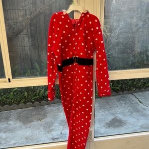 Kenzie 7/8  pj full no feet zip up preloved